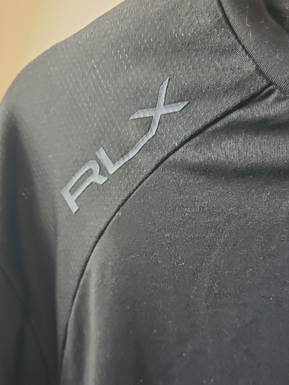 RLX Ralph Lauren Black Performance Short Sleeve Tee - Picture 5 of 12